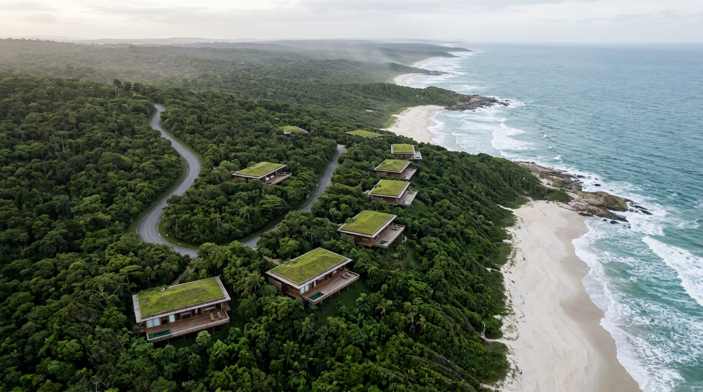 R&R Reserva Atlântica · vista da implantação